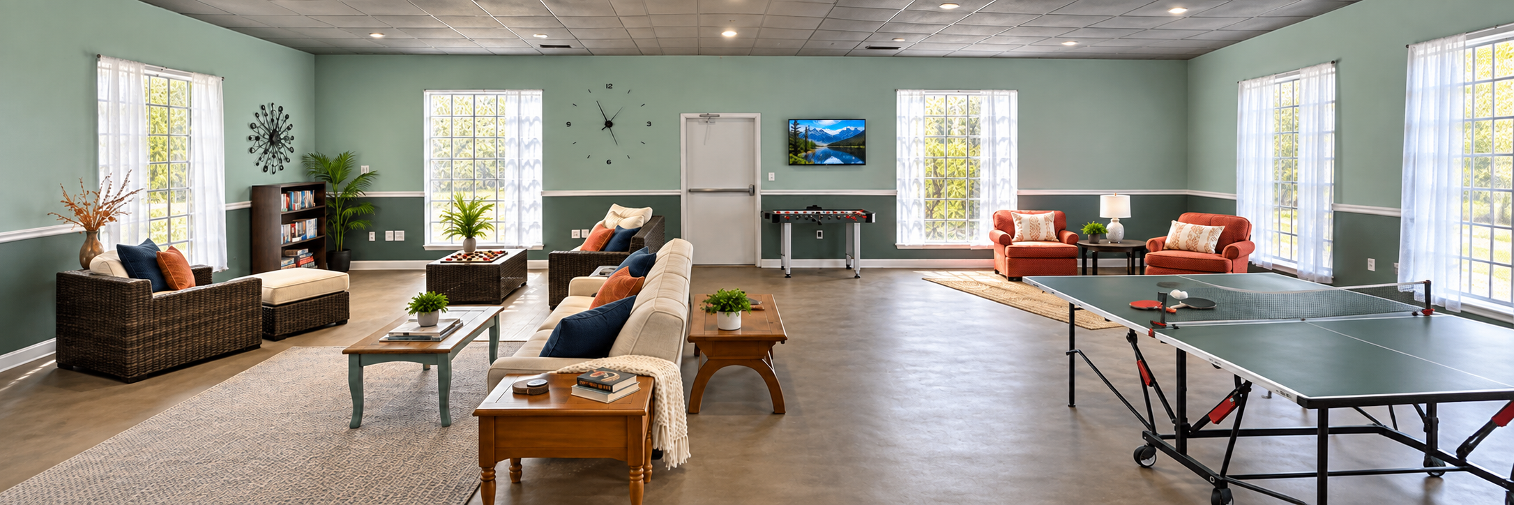 Community Center at Montgomery Station RV Resort