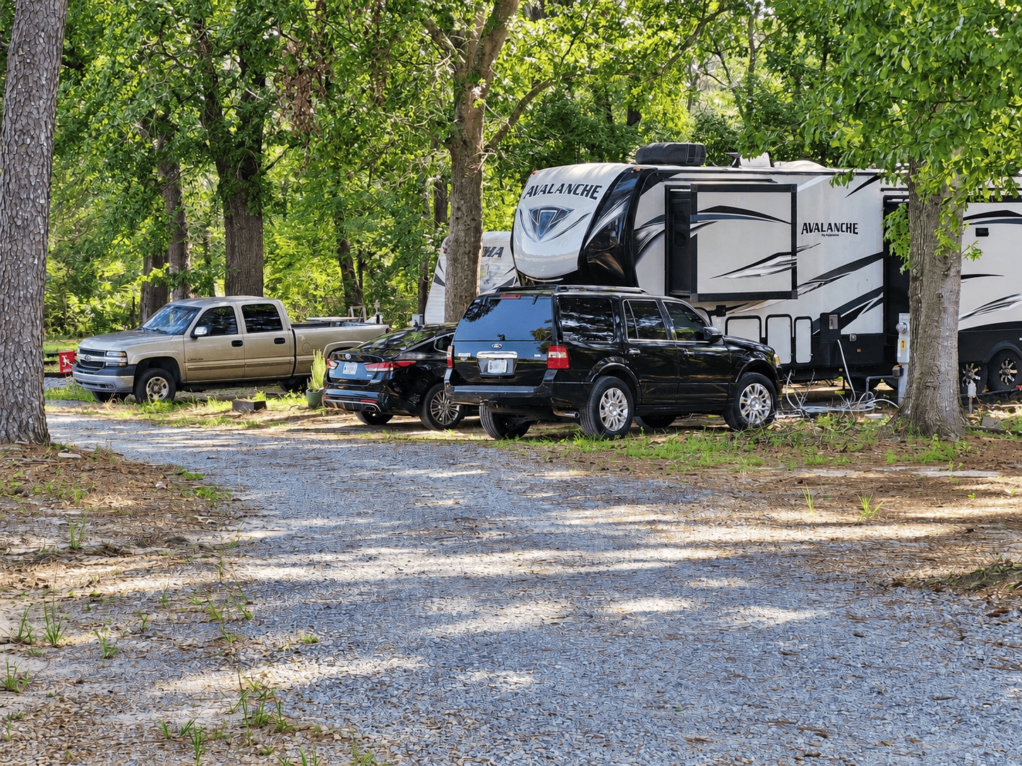 Spacious RV site